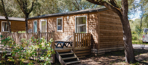 Location de mobil-home et chalets proche du pont du Gard en Occitanie