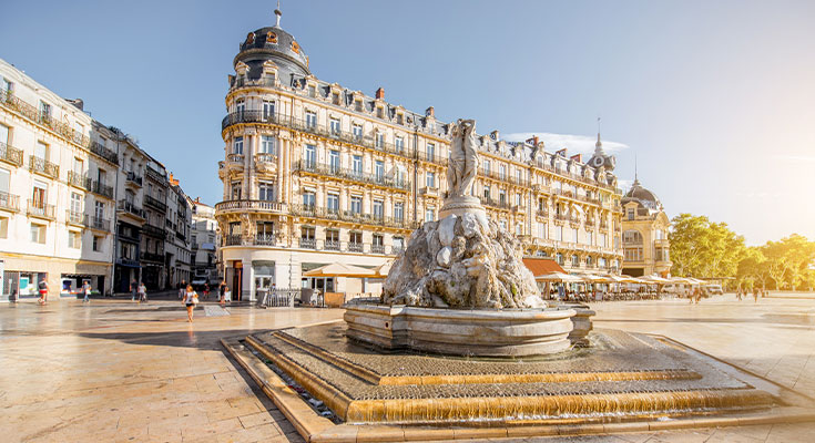 Fontaine Graces à Montpellier