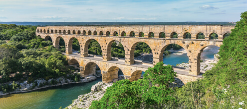 Pont du Gard proche du Domaine de Massereau