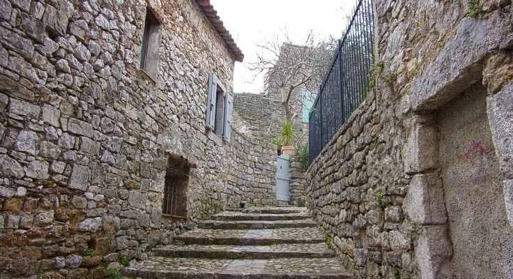 Village médiéval d'Anduze et sa bambouseraie